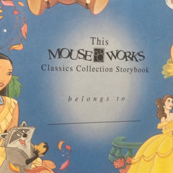 Disney's Classic Storybook Collection Bambi 1996 Hardcover Book Mouse Works - Picture 8 of 11